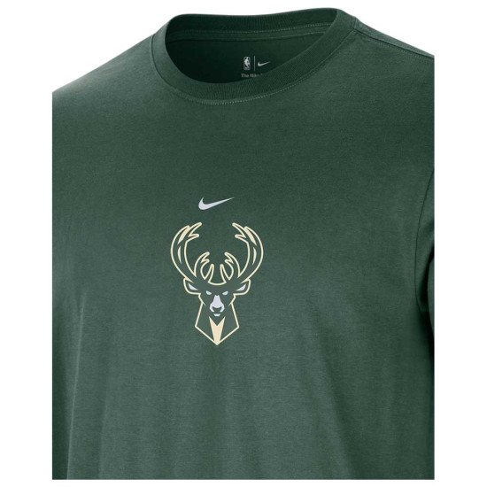 Nike Ανδρική κοντομάνικη μπλούζα Milwaukee Bucks NBA Logo T-Shirt